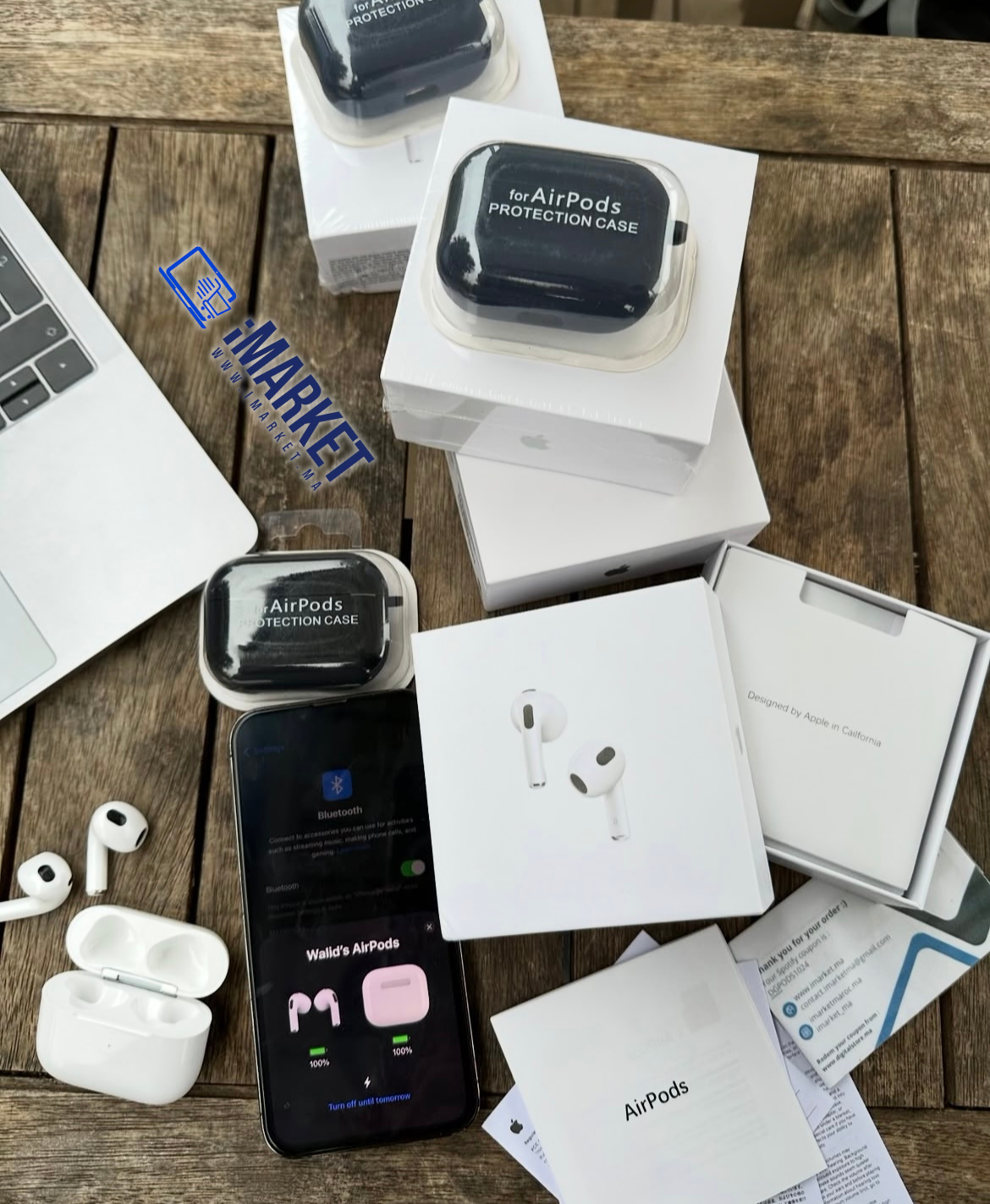 AirPods 3 (الإصدار الأمريكي 🇺🇸)