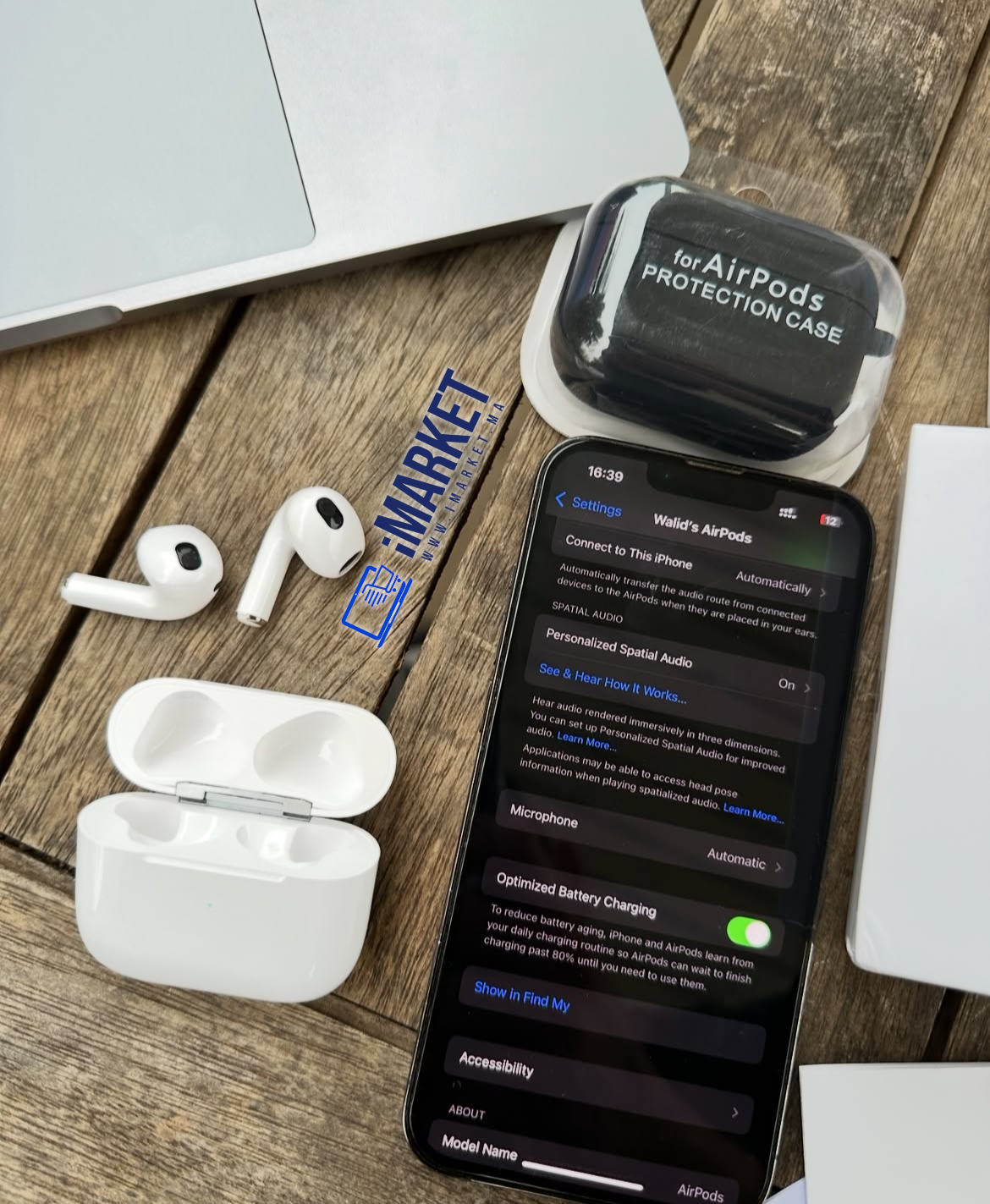 AirPods 3 (الإصدار الأمريكي 🇺🇸)