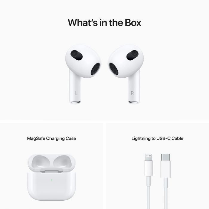 AirPods 3 (الإصدار الأمريكي 🇺🇸)